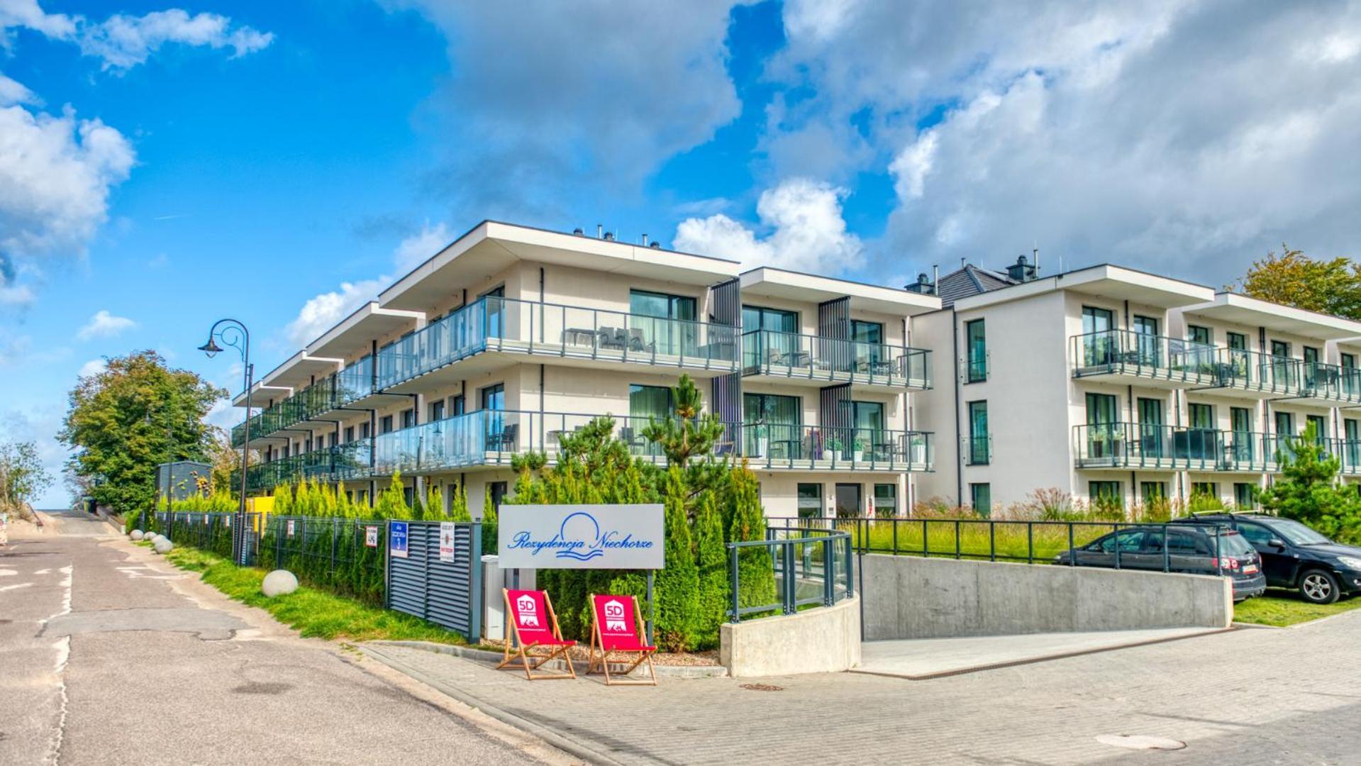 Rezydencja Niechorze 310 Z Widokiem Na Morze I Przy Plazy - 5D Apartamenty 外观 照片