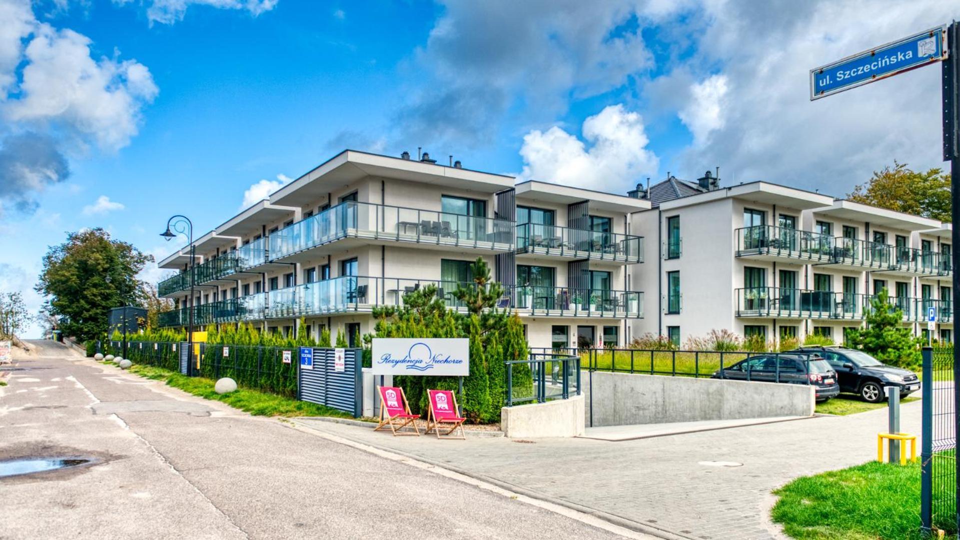 Rezydencja Niechorze 310 Z Widokiem Na Morze I Przy Plazy - 5D Apartamenty 外观 照片